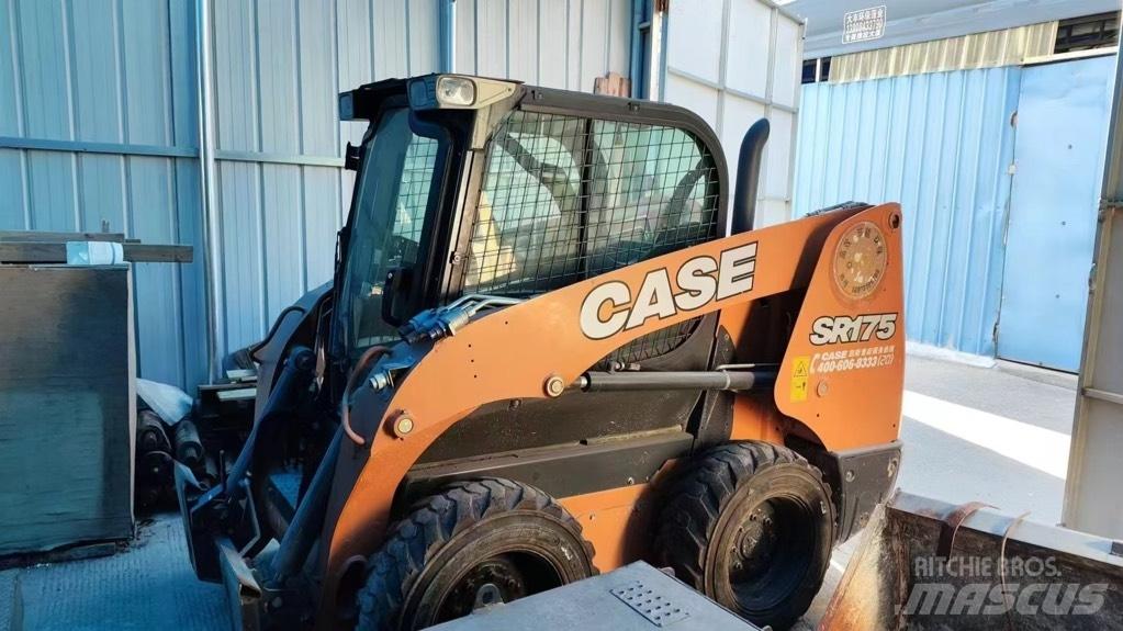 CASE SR 175 Lietoti riteņu kompaktiekrāvēji