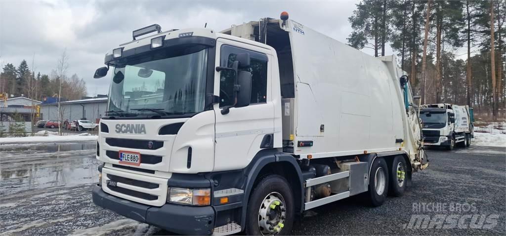 Scania P360 Atkritumu izvešanas transports