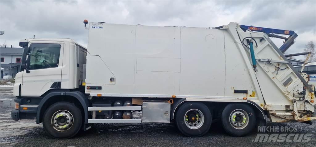 Scania P360 Atkritumu izvešanas transports