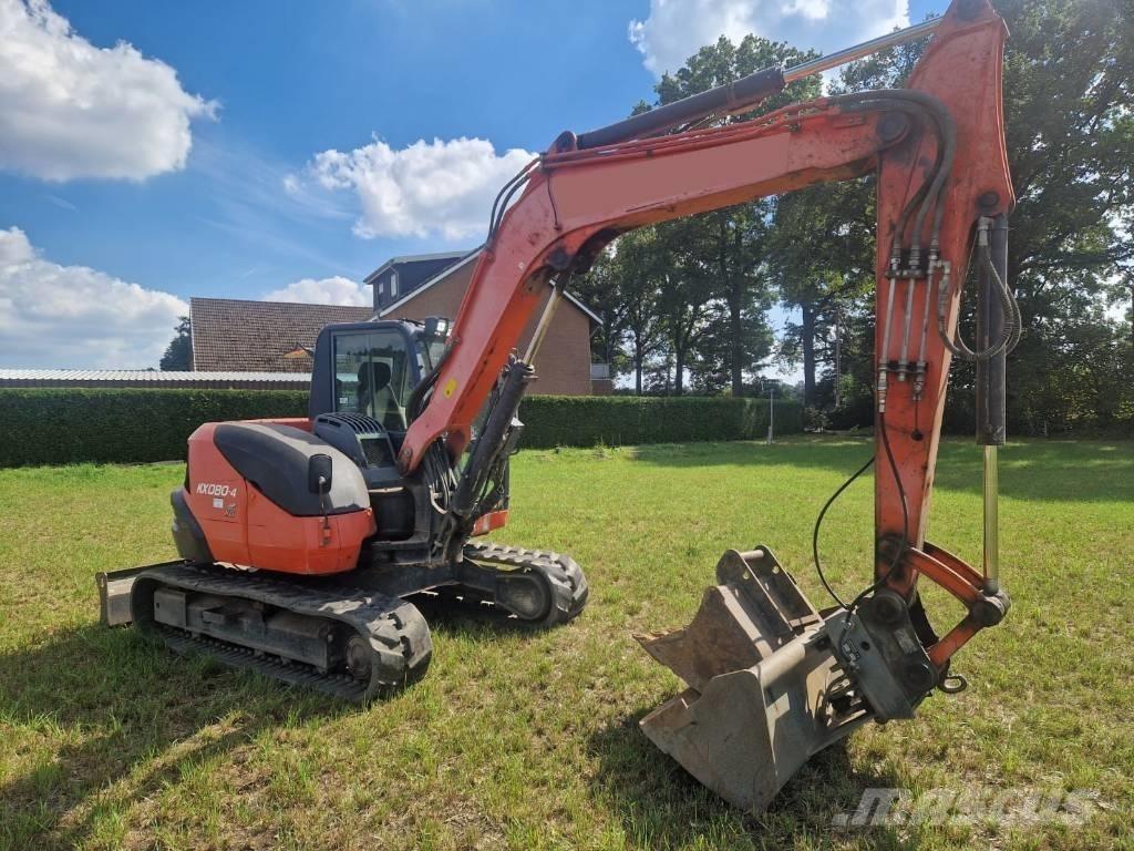 Kubota KX 080-4 Vidēja lieluma ekskavatori 7 t - 12 t