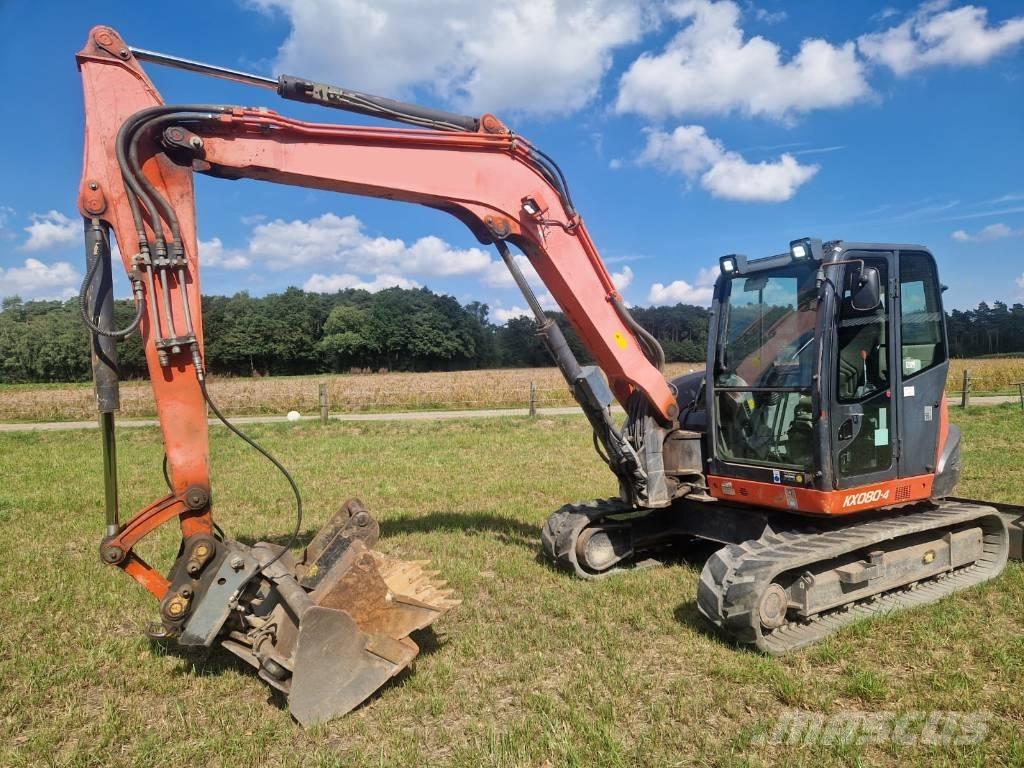 Kubota KX 080-4 Vidēja lieluma ekskavatori 7 t - 12 t