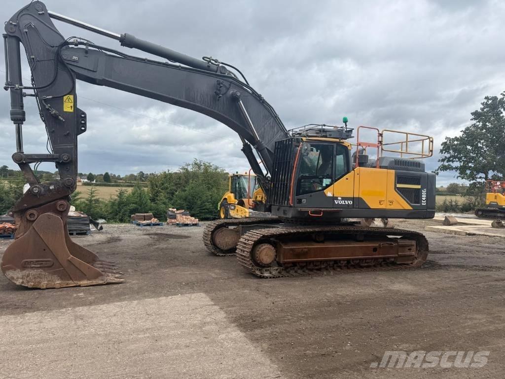 Volvo EC 480 E L Kāpurķēžu ekskavatori