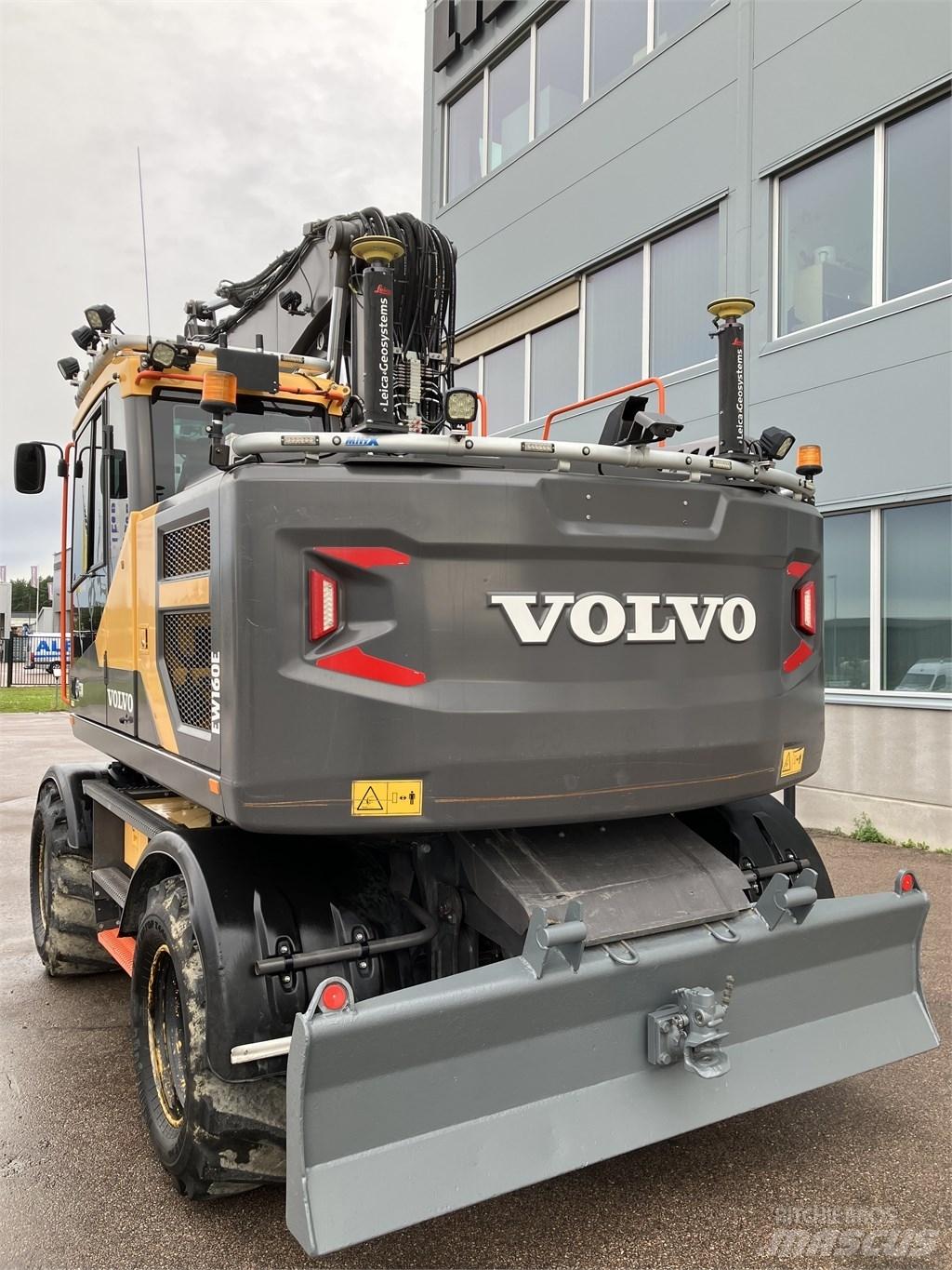 Volvo EW 160 E Ekskavatori uz riteņiem