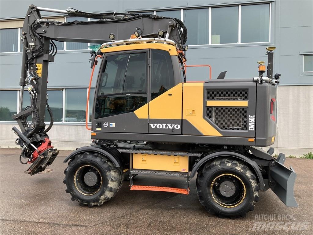 Volvo EW 160 E Ekskavatori uz riteņiem