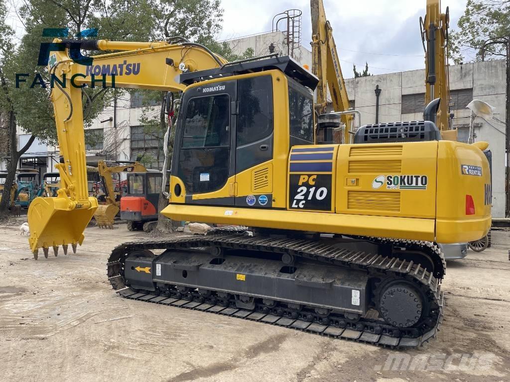 Komatsu PC210 Kāpurķēžu ekskavatori