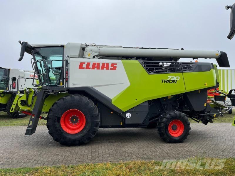 CLAAS TRION 730 Ražas novākšanas kombaini