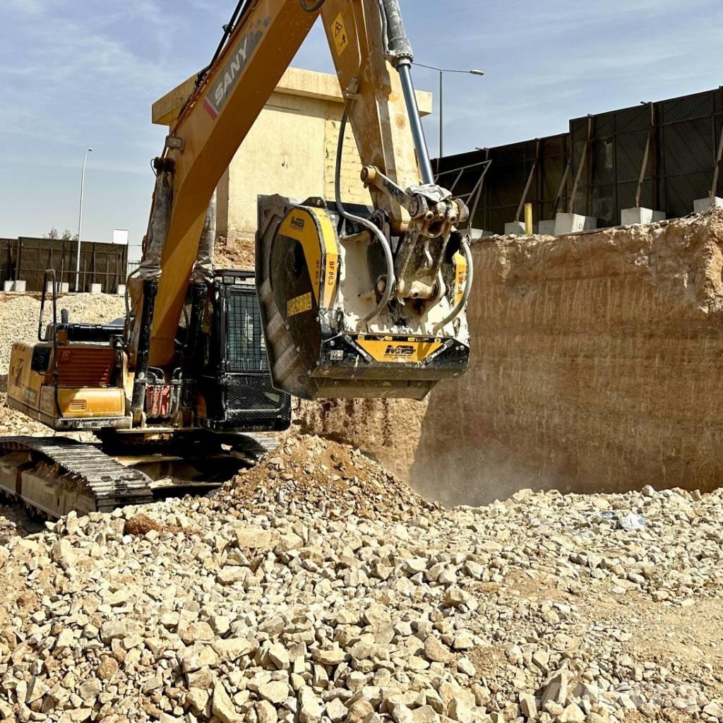 MB Crusher BF80.3 Drupināšanas kausi