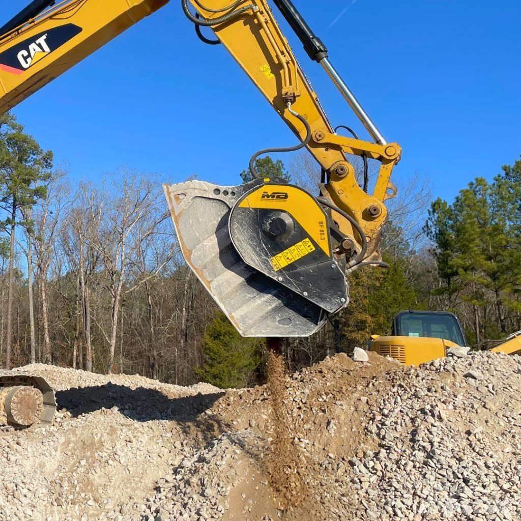 MB Crusher BF80.3 Drupināšanas kausi