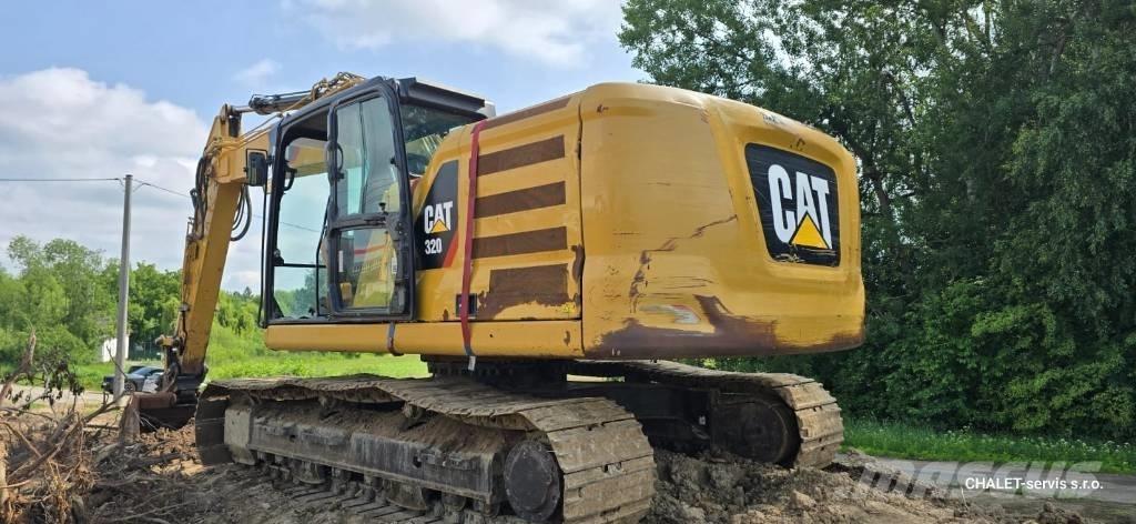 CAT 320 Kāpurķēžu ekskavatori