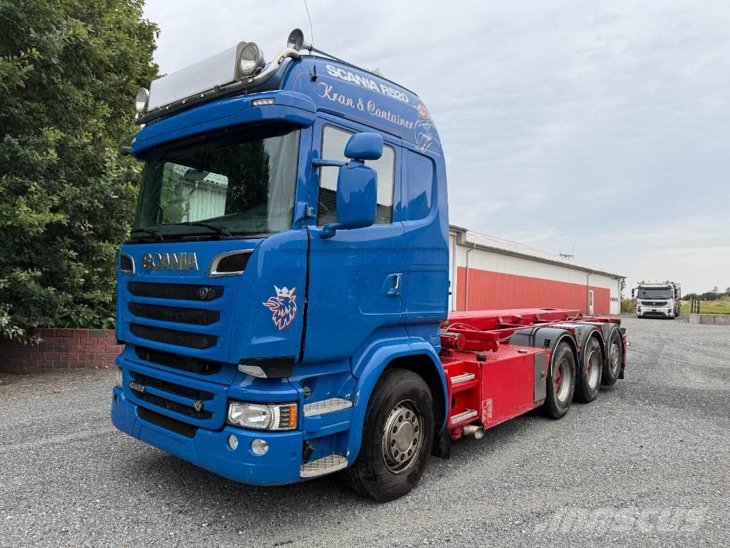 Scania R520 8x4 Kabeļu pacēlājs nomontējamām kravas mašīnām