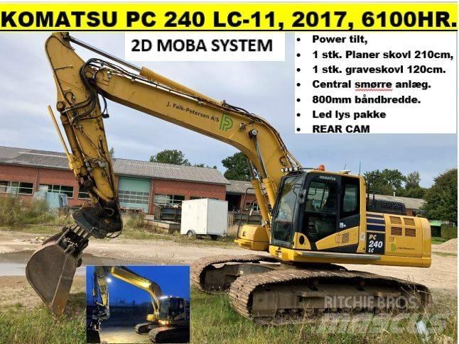 Komatsu PC 240 LC-11 Kāpurķēžu ekskavatori