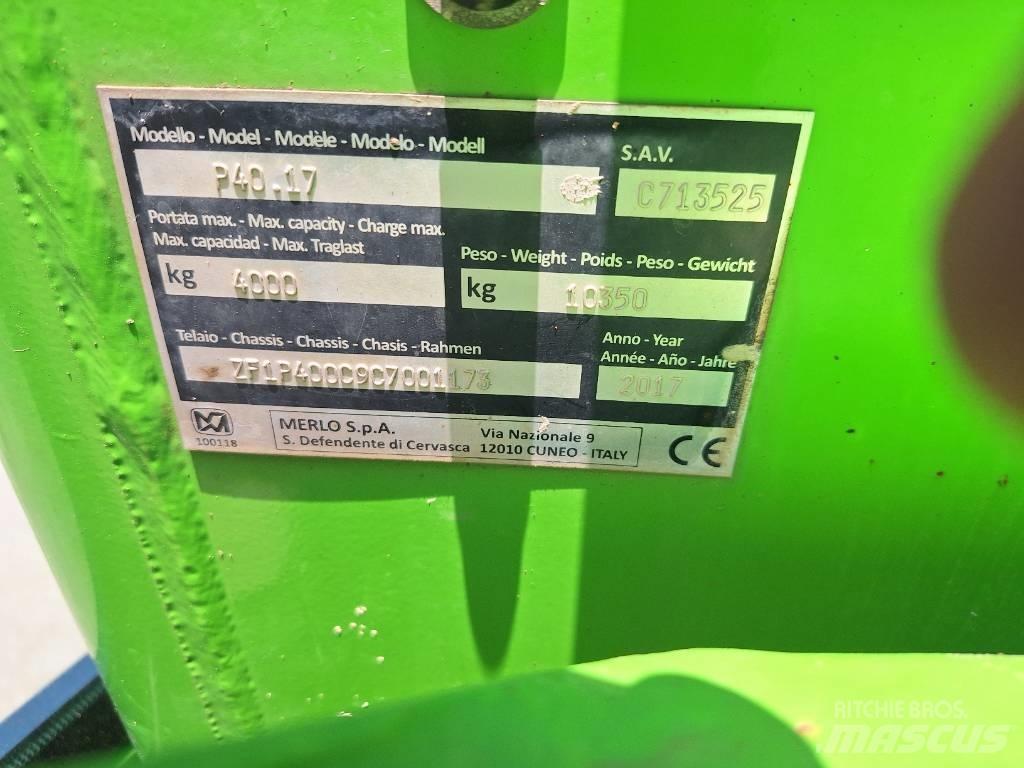 Merlo P 40.17 Teleskopiskie manipulatori