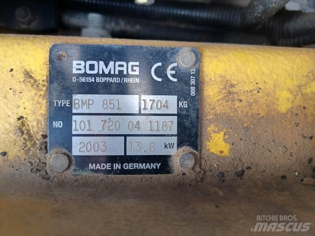 Bomag BMP 851 Augsnes blīvētāji