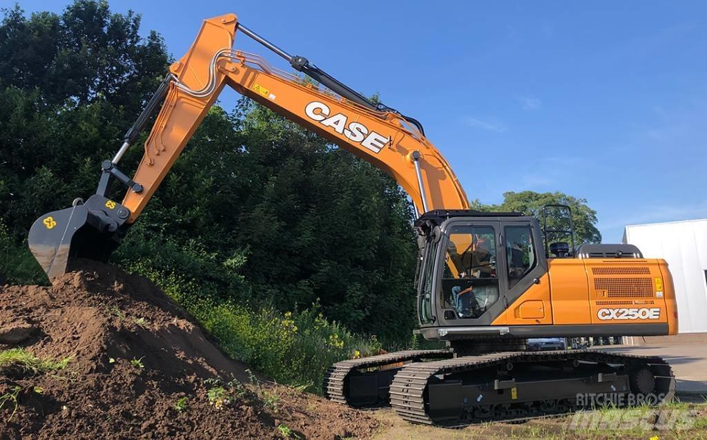 CASE CX250E Kāpurķēžu ekskavatori