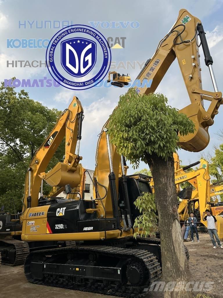 CAT CAT329D2 Kāpurķēžu ekskavatori