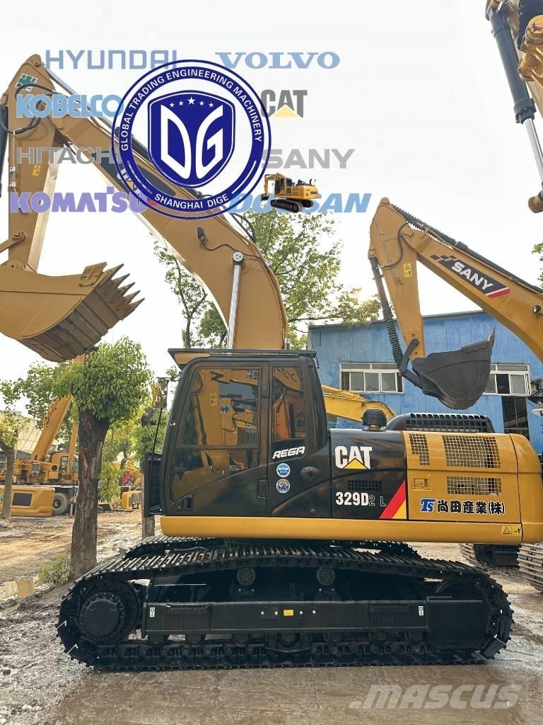 CAT CAT329D2 Kāpurķēžu ekskavatori
