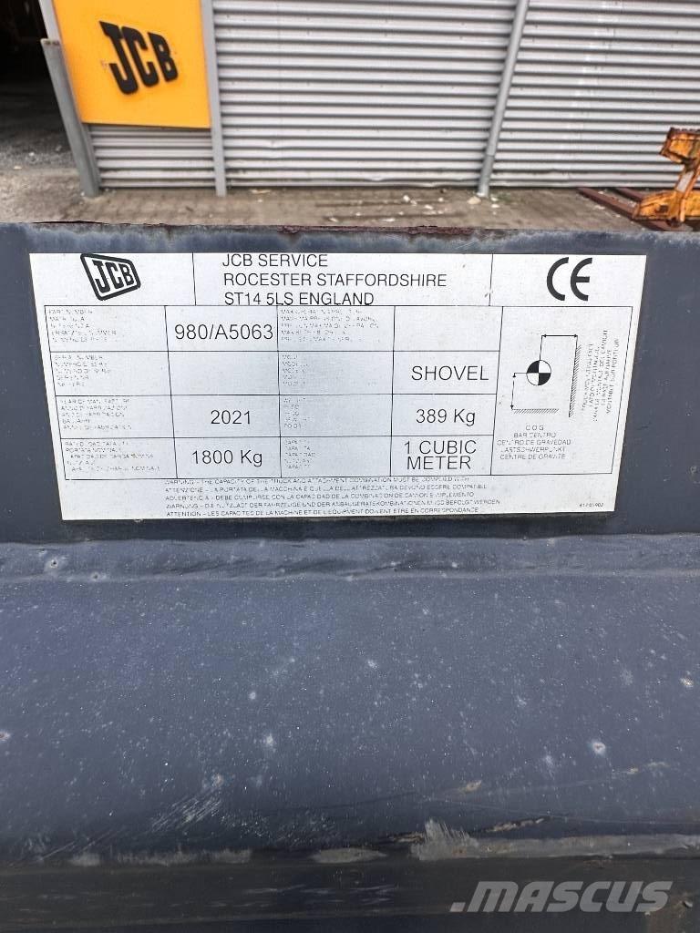 JCB Læsseskovl - 226cm Kausi