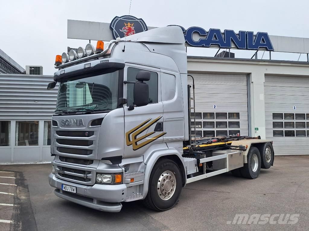Scania R 580 LB Treileri ar āķi