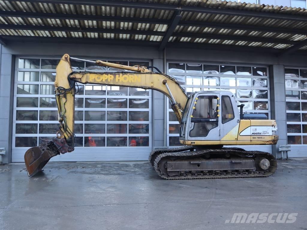 Kobelco SK 160 LC Kāpurķēžu ekskavatori