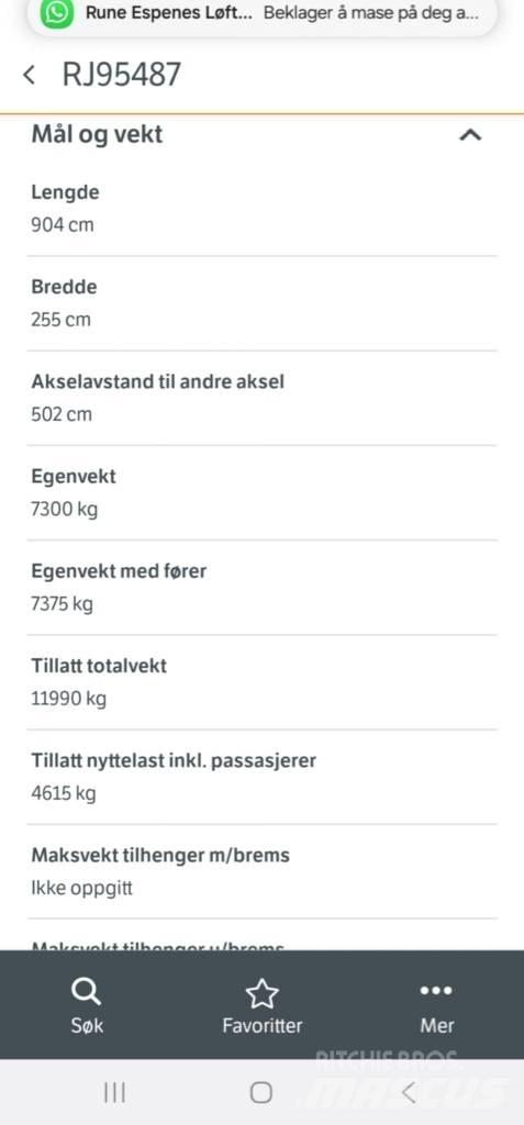 DAF 45-220 Šasija ar kabīni