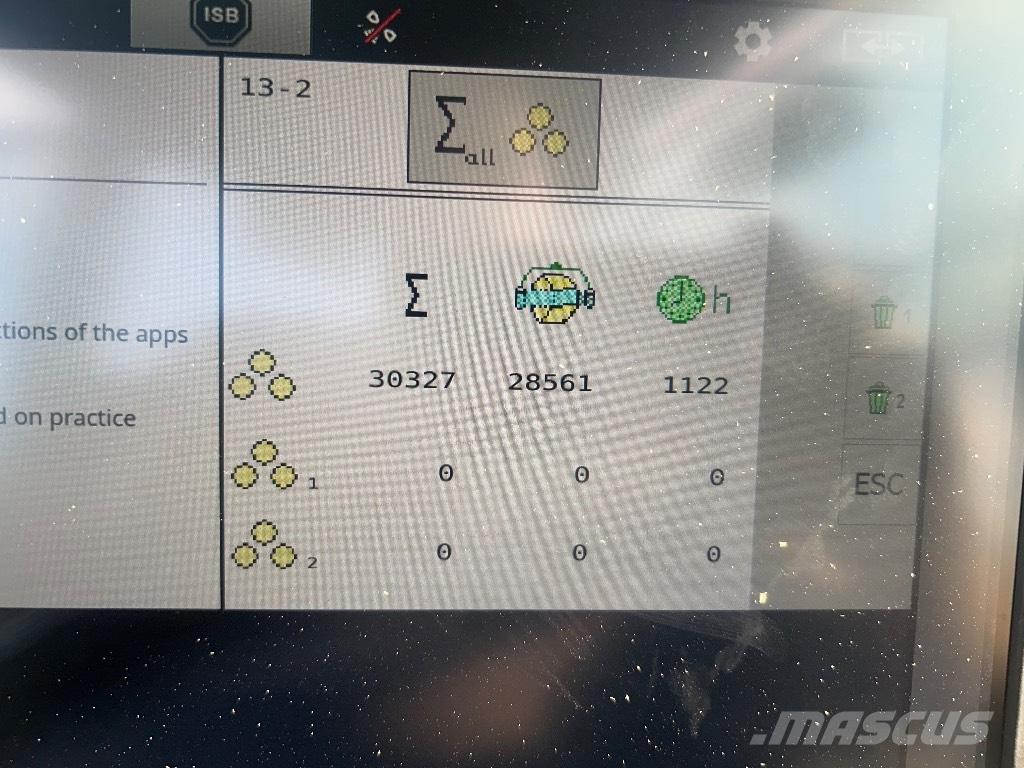 Krone CF1550XC Rituļu preses