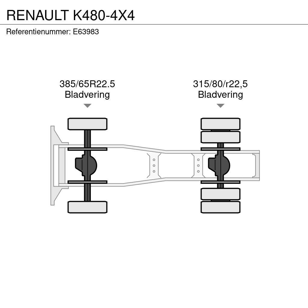 Renault K480-4X4 Vilcēji