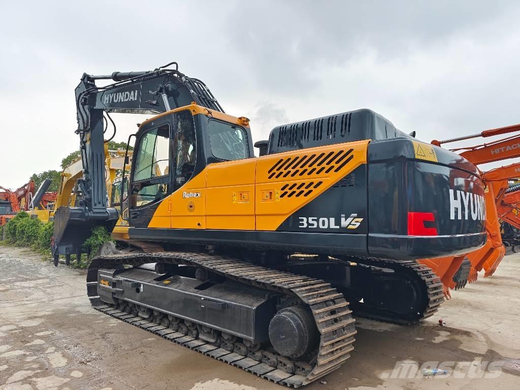 Hyundai R350L Kāpurķēžu ekskavatori