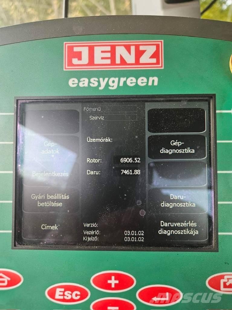 JENZ HEM583Z Koksnes šķeldotāji