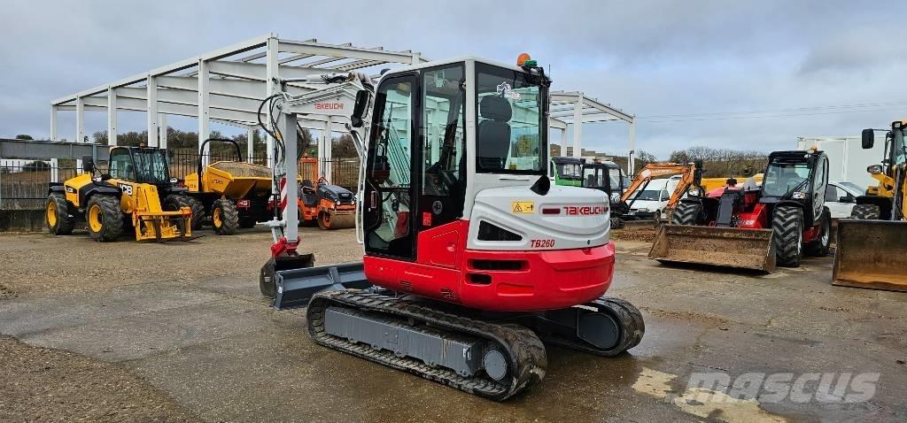 Takeuchi TB 260 Mini ekskavatori < 7 t