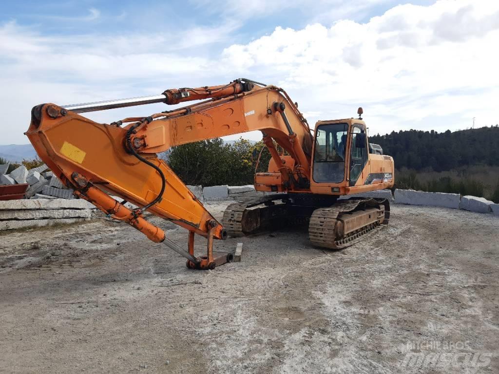Daewoo DX340 LC V Kāpurķēžu ekskavatori