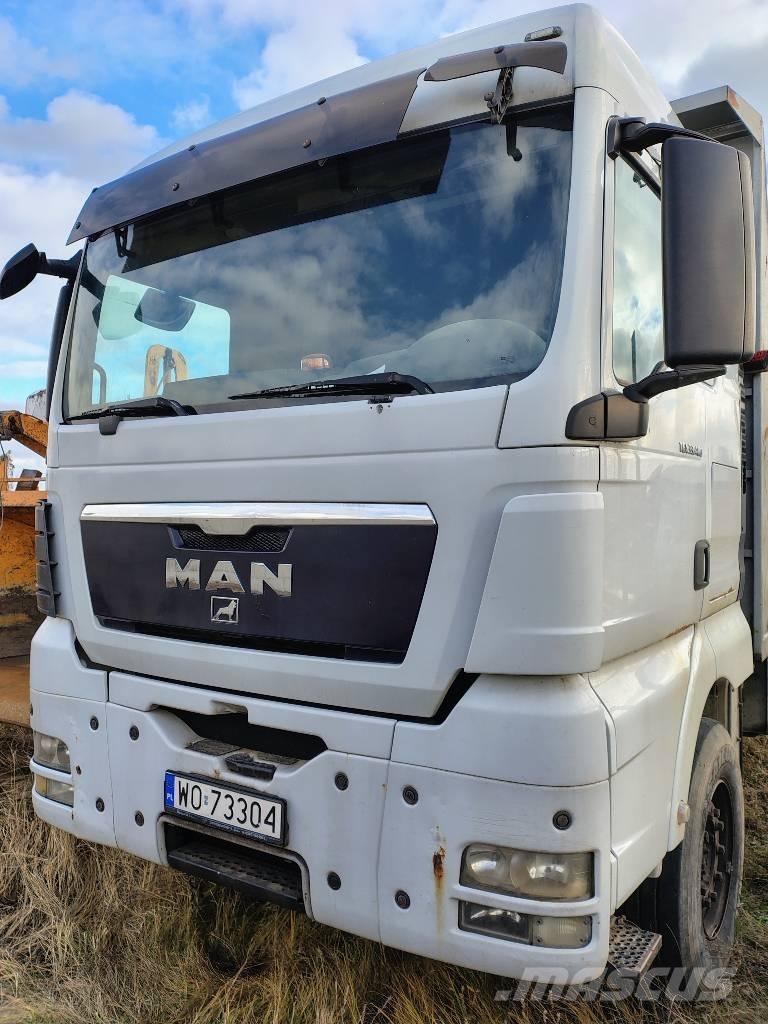 MAN TGX 33.580 Smagās mašīnas ar celtni