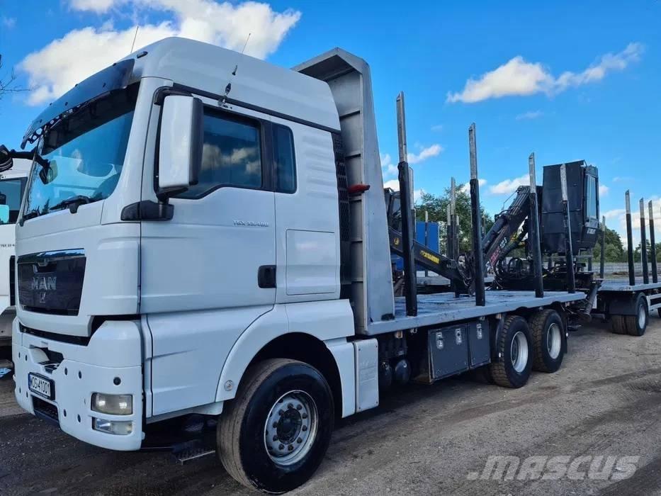 MAN TGX 33.580 Smagās mašīnas ar celtni