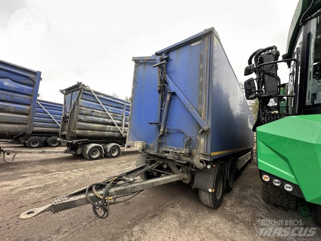  Eksjövagnen FS 18-18 Skaidu pārvadāšanas treileri