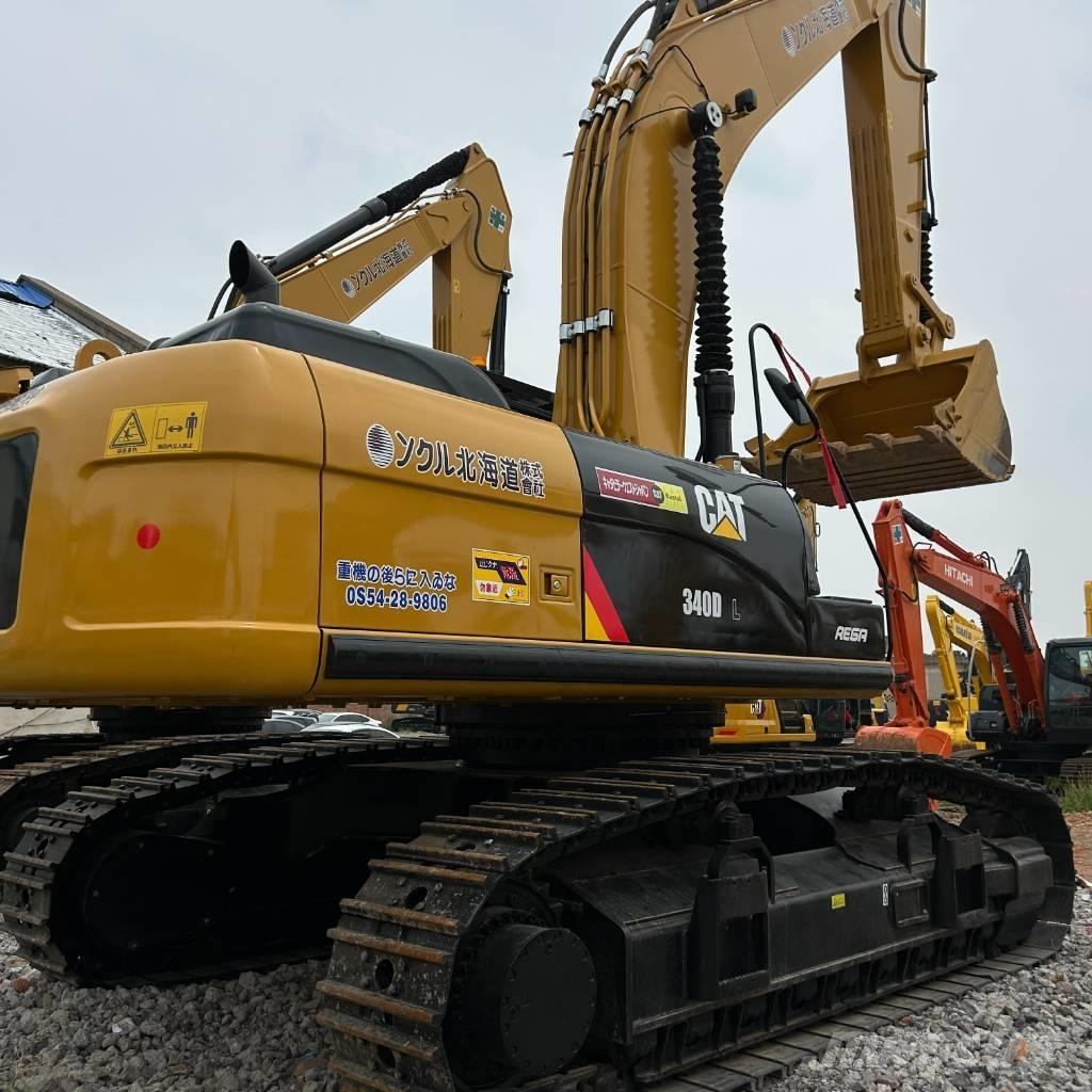 CAT 340D2L Kāpurķēžu ekskavatori