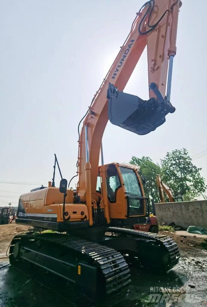 Hyundai R220LC-9 Kāpurķēžu ekskavatori