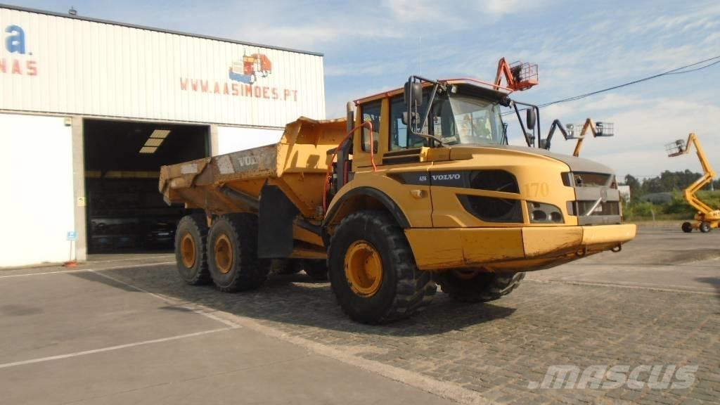 Volvo A 25 G Artikulētie pašizgāzēji