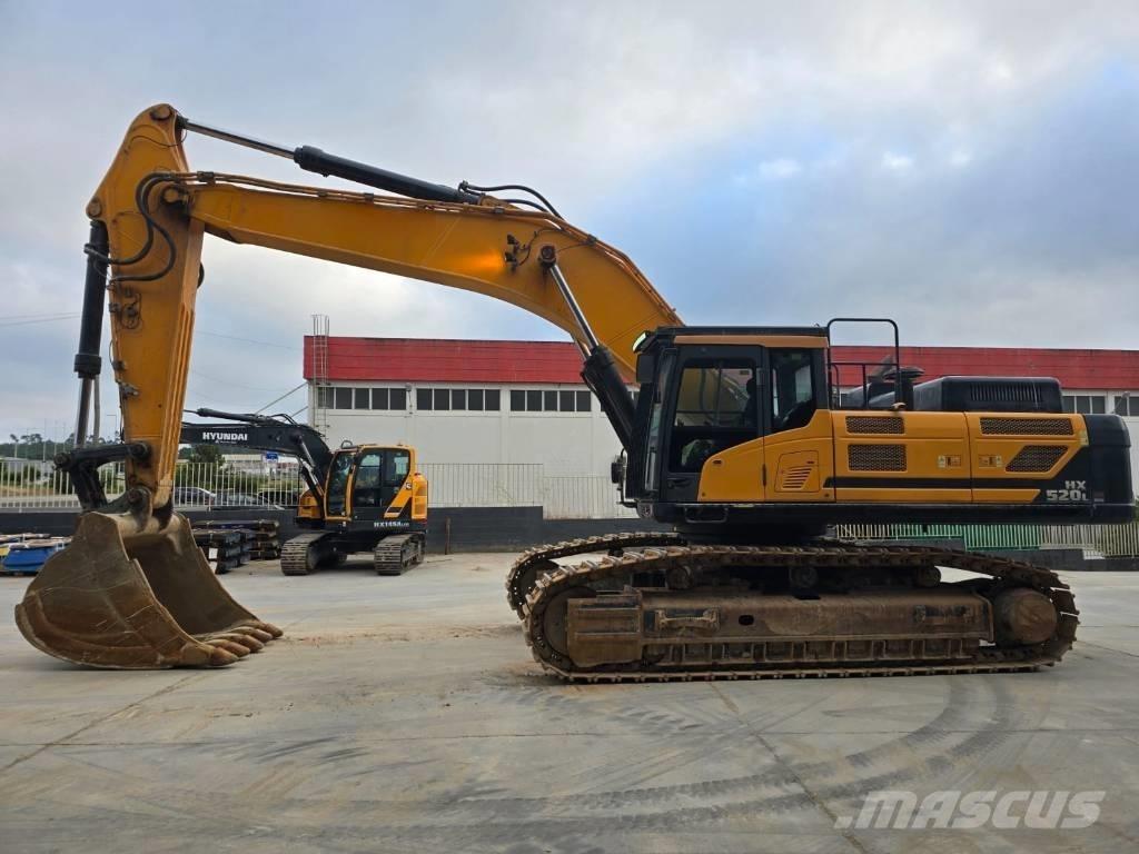 Hyundai HX 520 L Kāpurķēžu ekskavatori