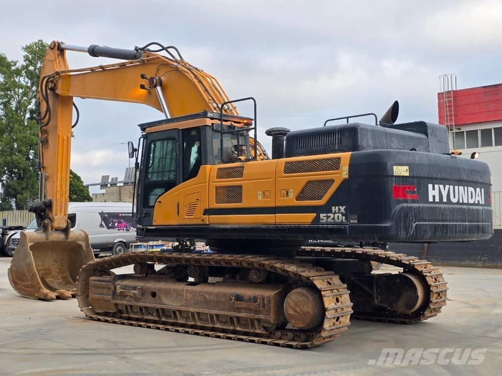 Hyundai HX 520 L Kāpurķēžu ekskavatori
