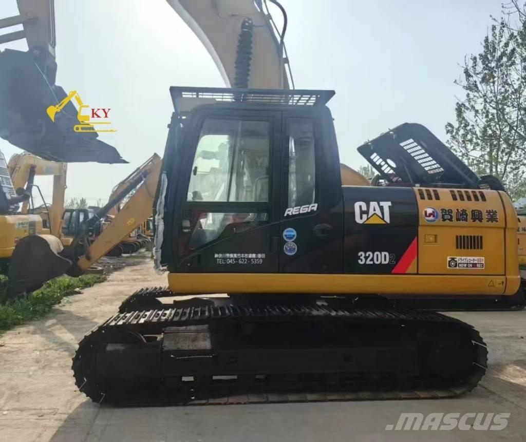 CAT 320d2 Kāpurķēžu ekskavatori
