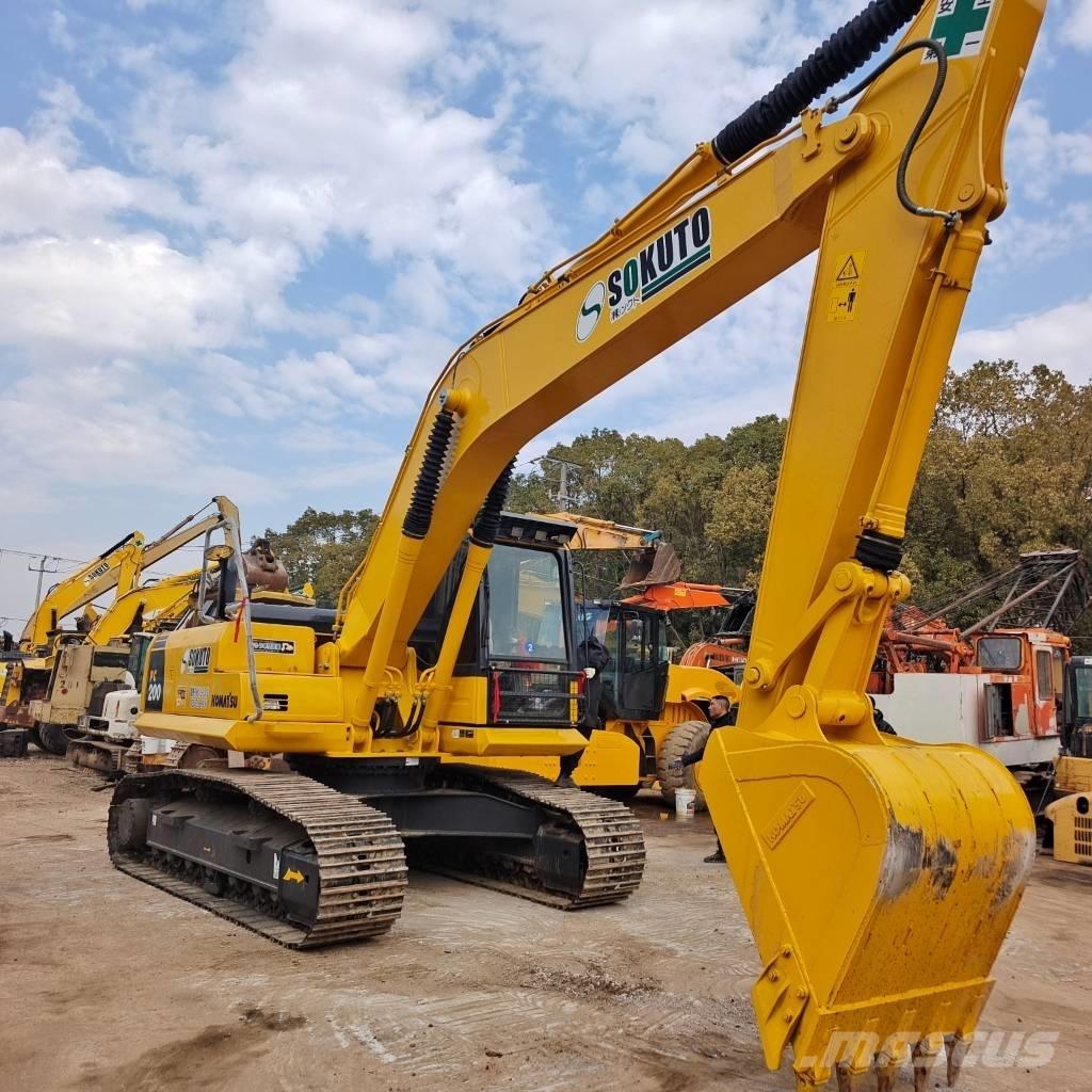 Komatsu PC 200 Kāpurķēžu ekskavatori