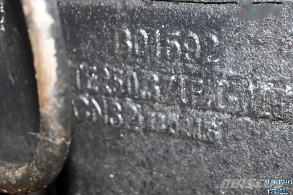 Foton TE Šasija un piekare