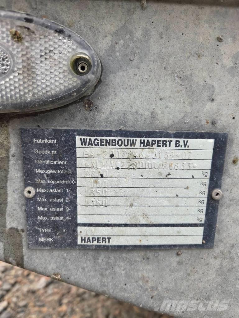 Hapert TA Mazgabarīta treileri