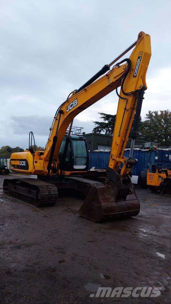 JCB JS 220 LC Kāpurķēžu ekskavatori