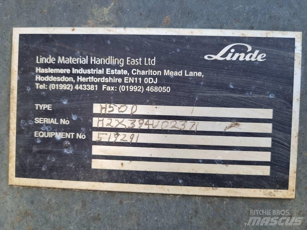 Linde H 50 D Tehnika ar dīzeļa dzinēju