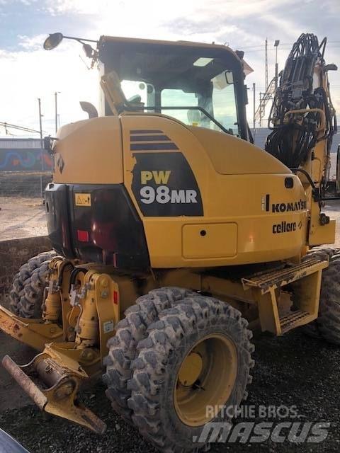 Komatsu PW 98 MR Ekskavatori uz riteņiem