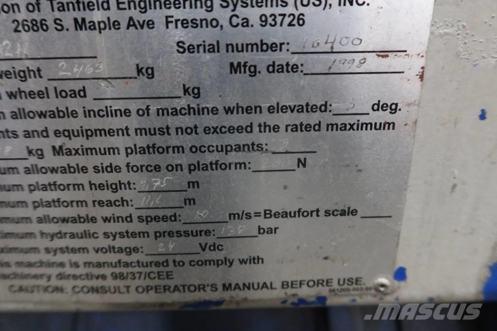 UpRight X32N Šķerveida pacēlāji