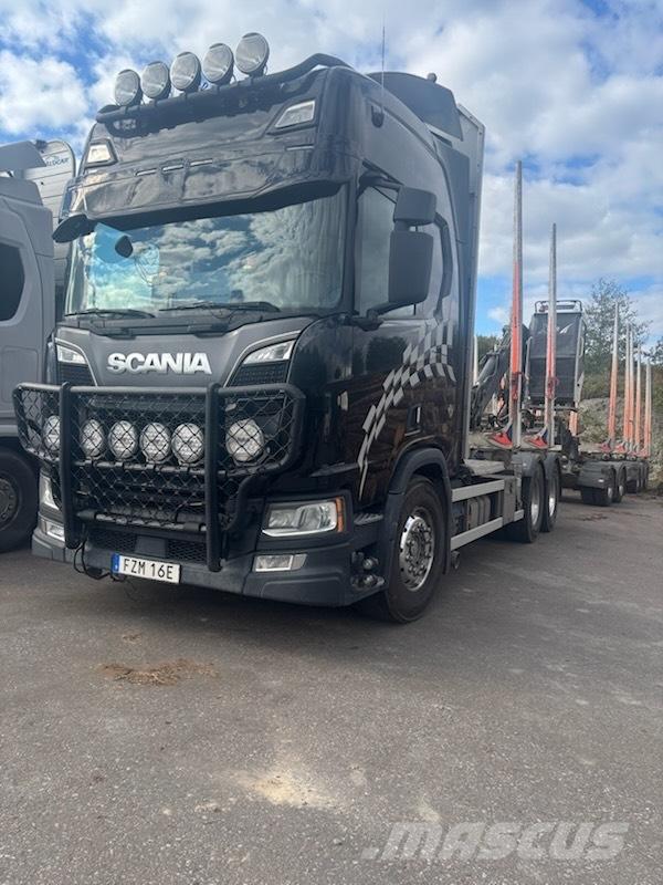 Scania R650B6X4NB Kokvedēji
