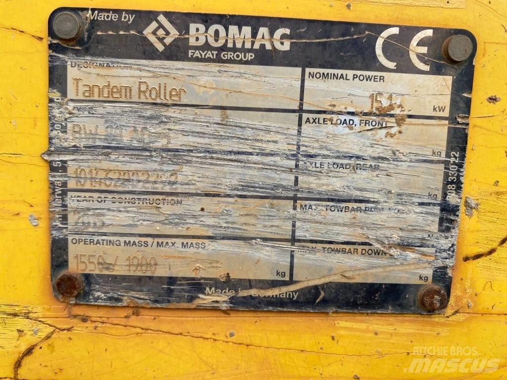 Bomag BW 80 AD-5 Divvalču grunts veltņi