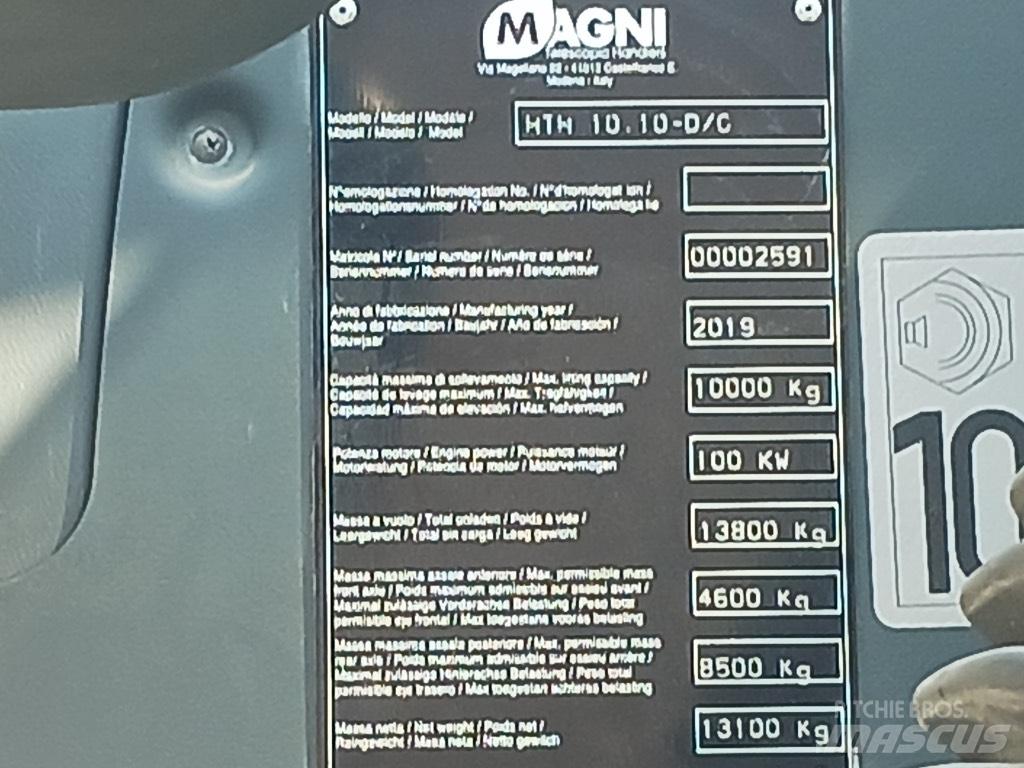 Magni HTH 10.10 Teleskopiskie manipulatori