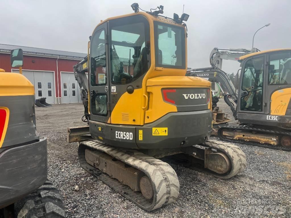 Volvo ECR 58 D Mini ekskavatori < 7 t